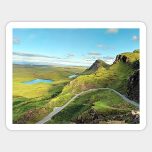 Quiraing, Isle of Skye, Scotland Sticker